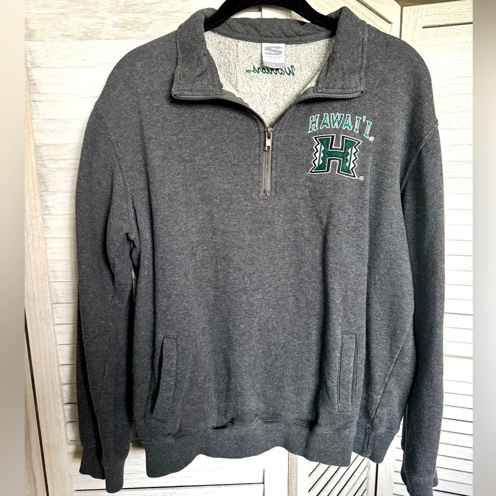 University of Hawaii Gray Quarter-Zip